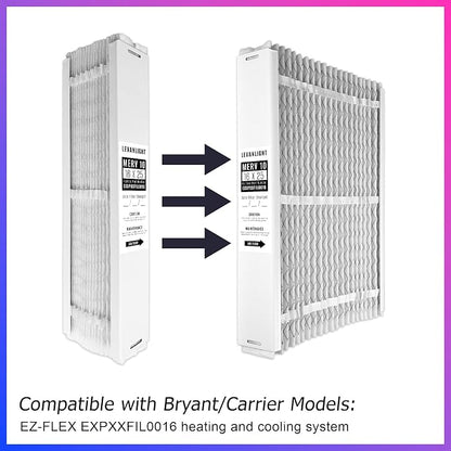 EXPXXFIL0016 16x25x5 Merv 10 Expandable Filter Media Replacement Compatible - Image 2