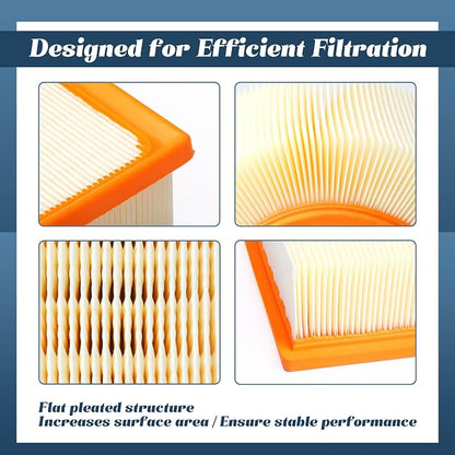 31345012010 Dust Extractor Flat Pleated Filter Compatible - Image 5