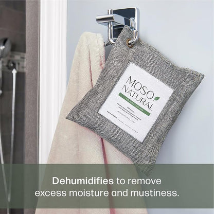 Moso Natural Air Purifying Bag 200g HGTV Editor's Pick | Premium Bamboo - Image 8