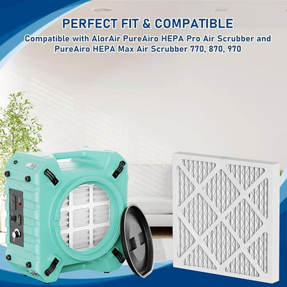 MERV-13 Air Filter Replacement Set Compatible - Image 4