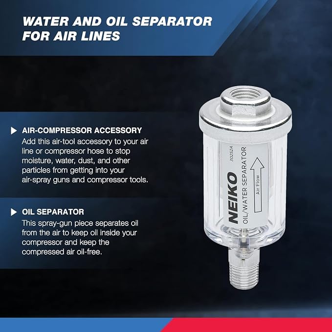 NEIKO 30252A Water and Oil Separator - Image 2
