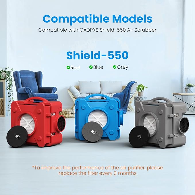 CADPXS MERV-10 Filter Replacement Set - Image 3