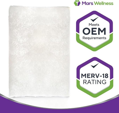 CPAP Filters Disposable Felt Pollen air Filter 20 Pack Compatible - Image 2