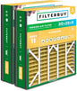 Filterbuy 20x25x5 Air Filter MERV 11 Superior Pet & Allergy Defense, Pleated by Filterbuy