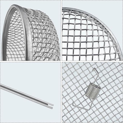 2 Pack RV Flying Insect Screen Furnace Vent Cover Bug Screens, 2.8 x 1.3 Inch - Image 4