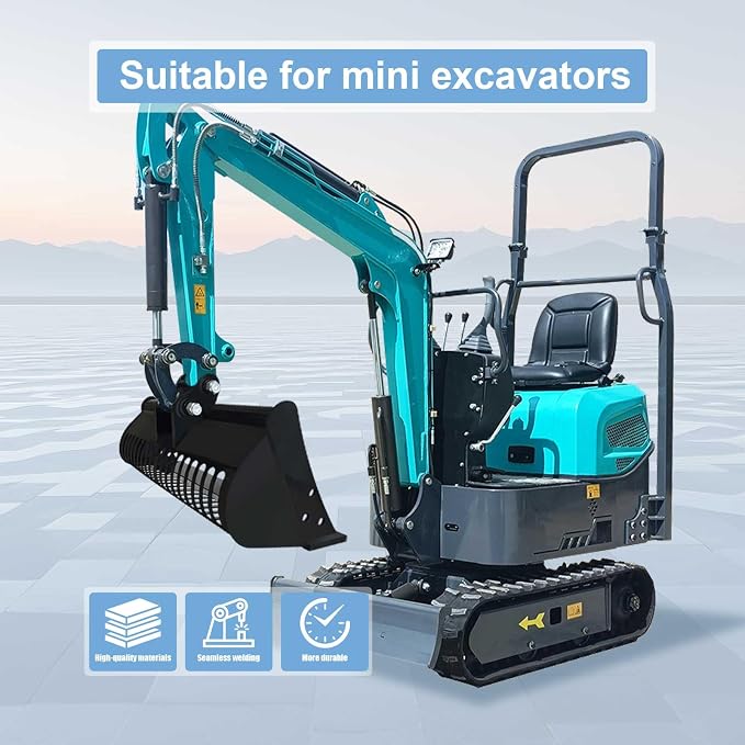 24-inch / 600-millimeter Screen Bucket, Excavator Accessory, Suitable - Image 9