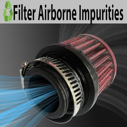 25mm Universal Air Intake Filter, Auto Breathe Filter Vent Crankcase Cleaner - Image 4