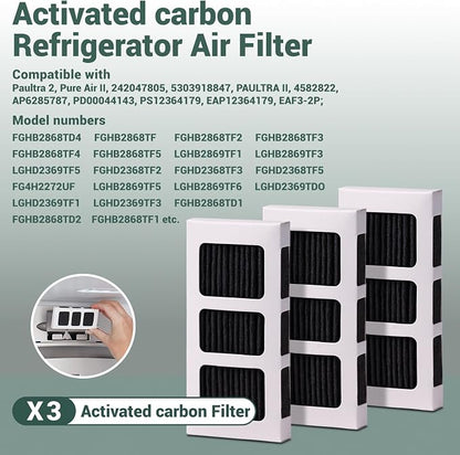 3 Pack Pureair Ultra ii Air filter Replacement, Compatible - Image 4