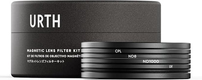 Urth 43mm Magnetic UV, Circular Polarizing, ND1000 Lens Filter Kit by Urth