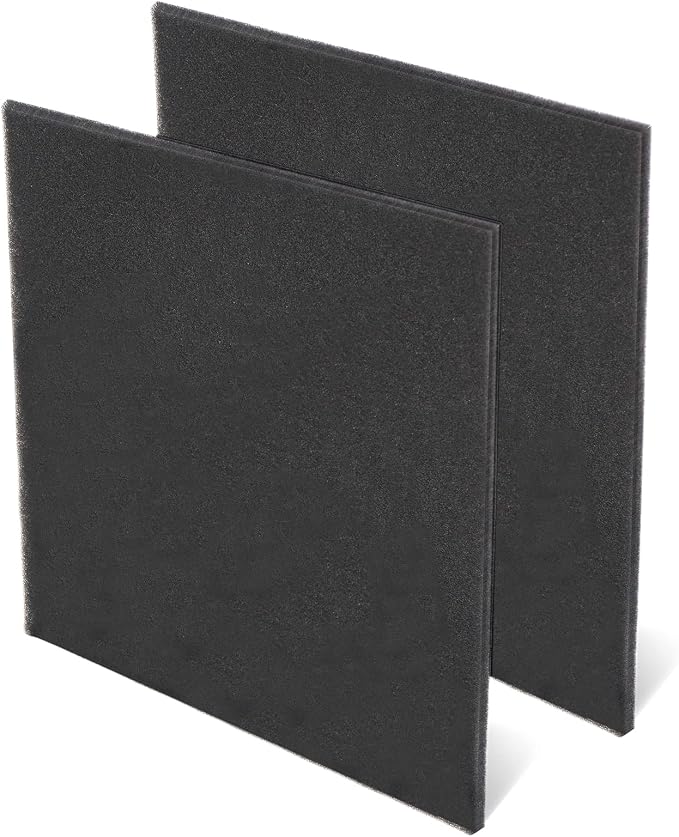 Cut to Fit Foam Pad Pre Filter, Air Purifiers Filter Replacement, Compatible by Wintcomfort