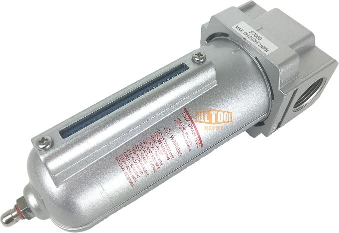 1/2" NPT HEAVY DUTY Industrial Grade Particulate Filter/Water Trap - Image 3