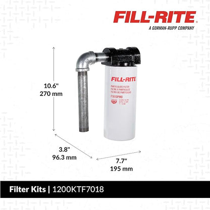 Fill-Rite 1200KTF7018 18 GPM 10 Micron Particulate Filter Kit - Image 4