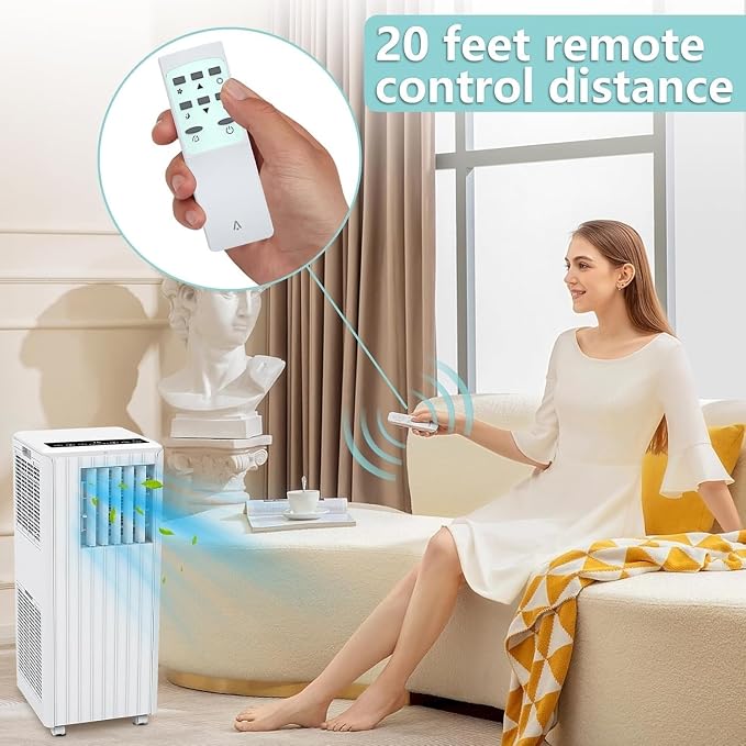 8000 BTU Portable Air Conditioner, Portable AC Unit - Image 5