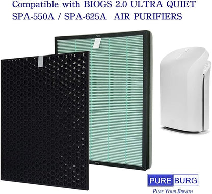 PUREBURG Replacement Filter Set Compatible - Image 2