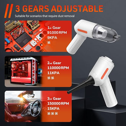 Reesibi 4 in 1 Powerful Compressed air Duster - Image 3