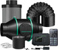 MARS Hydro 4" Smart Air Filtration Kit, Inline Duct Fan by MARSHYDRO