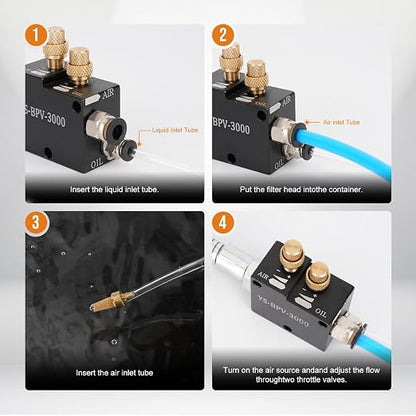 1/4" Coolant Mister with Magnet Base, CNC Cooling Spray - Image 5