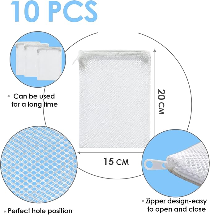 10PCS Aquarium Filter Media Bags - Image 9