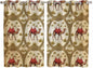 2 Panel Kitchen Cafe Curtains, Window Decor Tier Curtains by Hokiten