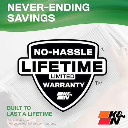 K&N 10x20x1 HVAC Furnace Air Filter, Lasts a Lifetime, Merv 11, the Last HVAC - Image 7