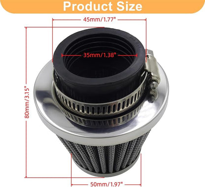 Semimo 35mm Air Filter – OEM Replacement Universal Cone Cleaner - Image 2