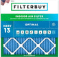 Filterbuy 10x10x1 Air Filter MERV 13 Optimal Smoke & Allergy Defense, by Filterbuy