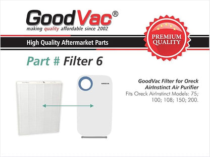 GoodVac Replacement to fit Oreck AirInstinct 75, 200 HEPA Air Filter - Image 2