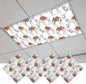 4 Pack Fluorescent Light Cover, Sand Camel Light Covers by Unknown