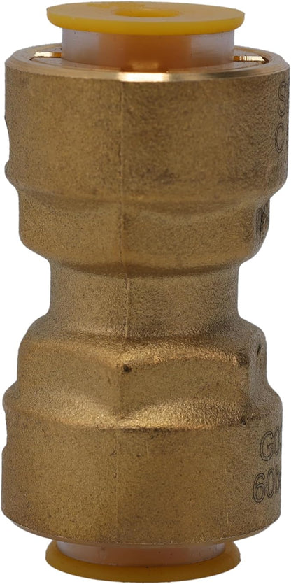 Supplying Demand SB1 5/8 Inch Quick Connect HVAC Brass Coupler Fitting - Image 5