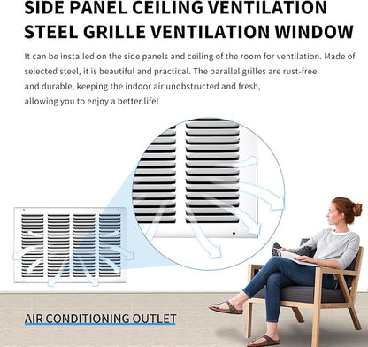 16x10 Return Air Grille, Air Return Vent Cover, Flat Vent Cover, Rejillas De - Image 7