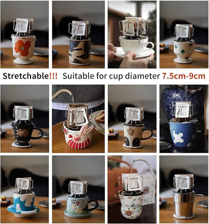 Hanging Ear Drip Coffee Bag Holder - Image 8
