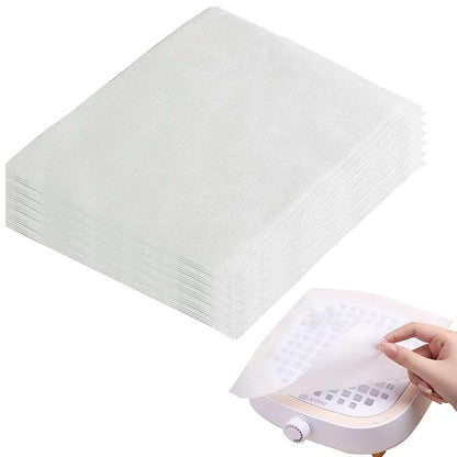 200 Sheets Nail Dust Collector Filter Paper Disposable Nail Dust Filters by HLQHXWHZT