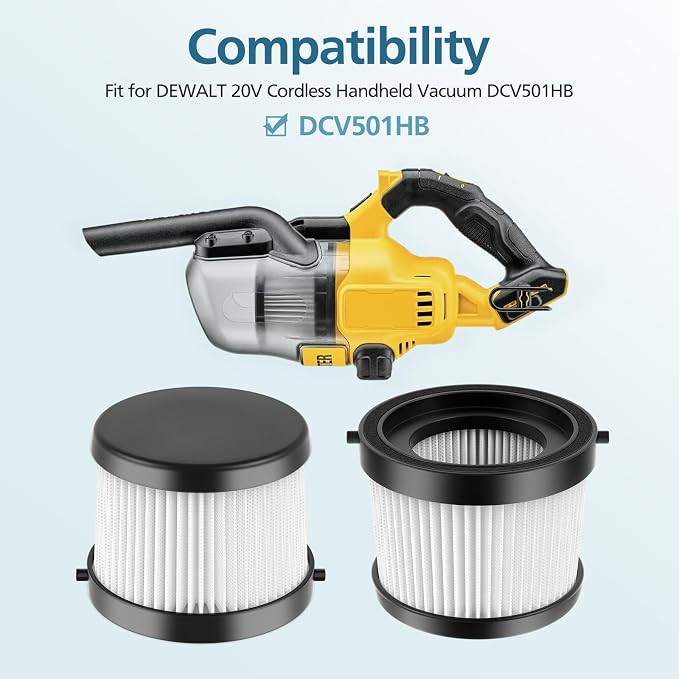 DCV501HB DCV5011H HEPA Vacuum Filter Compatible - Image 3