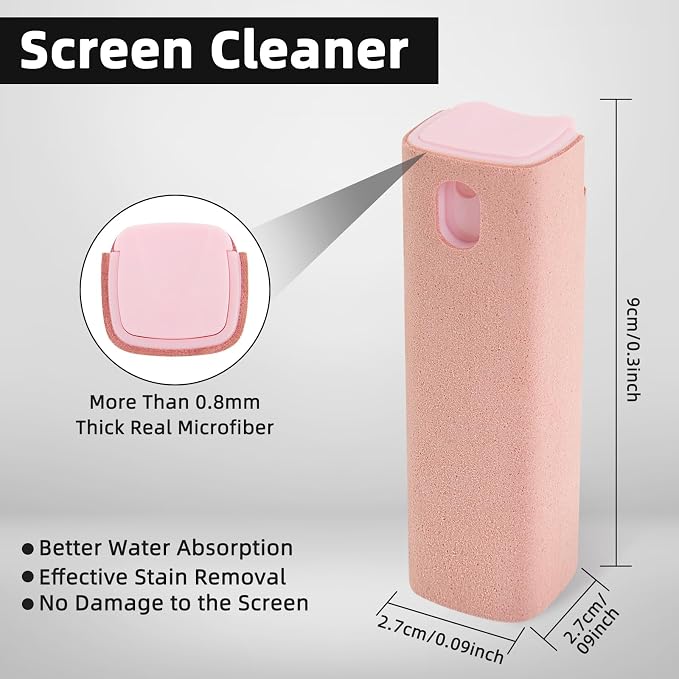Screen Cleaner Kit 4 Pcs, 3-in-1 Touchscreen Mist Cleaner Spray and Microfiber - Image 2