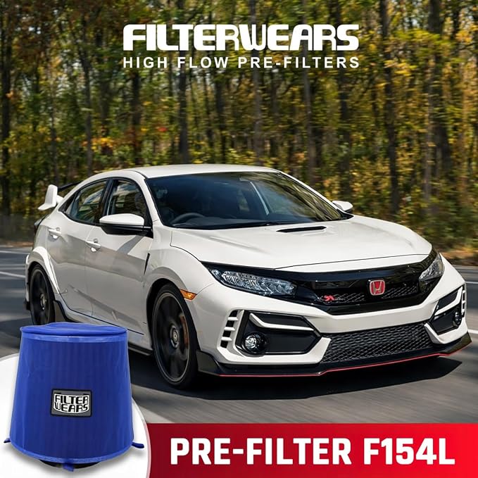 FILTERWEARS F154L Universal Water Repellent Cold Air Intake Pre-Filter - Image 3