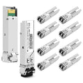 OPSTRAN 1000BASE-SX SFP Optical Transceiver Module Compatible with Fortinet FN-TRAN-SX FG-TRAN-SX FR-TRAN-SX 850nm 550m DDM Duplex LC MMF 10pcs/Pack
