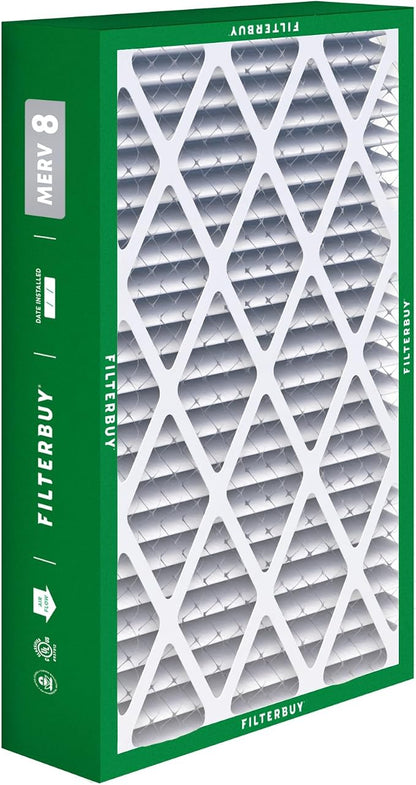 Filterbuy 16x28x6 Air Filter MERV 8 Essential Dust & Allergy Defense, Pleated - Image 9