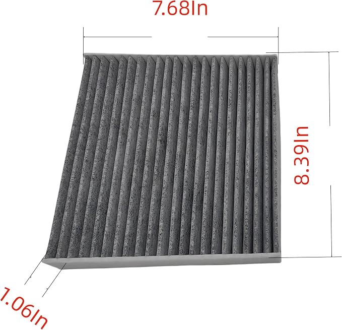 3 PACK QTC285 CABIN AIR FILTER for Camry, Highlander, Replacement for CF10285 - Image 6