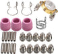 27 Pcs AG60P AG-60 Plasma Cutter Torch Consumables Kit by RIEELANG-US