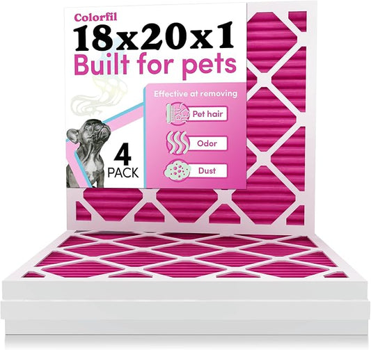 18x20x1 Air Filter by Colorfil | Color Changing Filters by ColorfilAirFilters