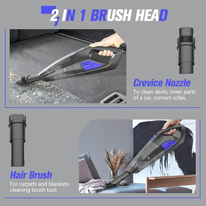 Handheld Vacuum Cordless Cleaner, Powerful Portable and Dust Buster Hand Vcauum - Image 3