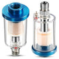 Mudder 2 Pcs Compressed Air Filter Water Oil Separator 1/4 Inch NPT Inlet and by Mudder