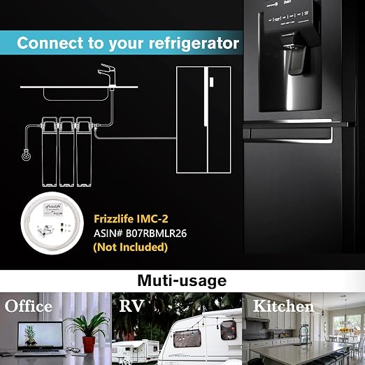 Frizzlife TW15 Under Sink Water Filter System, NSF/ANSI 53&42 Certified Elements - Image 7