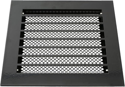 Repa Market 8" x 8" Inch Galvanized Black Soffit Vent Cover - Image 7