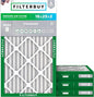 Filterbuy 16x25x2 Air Filter MERV 8 Essential Dust & Allergy Defense, by Filterbuy