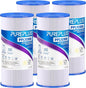 PUREPLUS 5 Micron 10" x 4.5" Whole House Pleated Sediment Filter by PUREPLUS