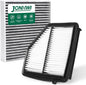Engine Cabin Air Filter kit for HONDA HR-V 2016, HONDA HR-V 2018-2022, Replace by Makeyourlifeeasier