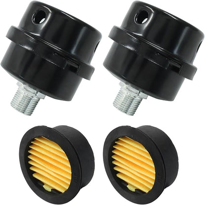 Hordion 2 Pack Air Compressor Silencer, 3/8" Thread Air Compressor Intake - Image 4