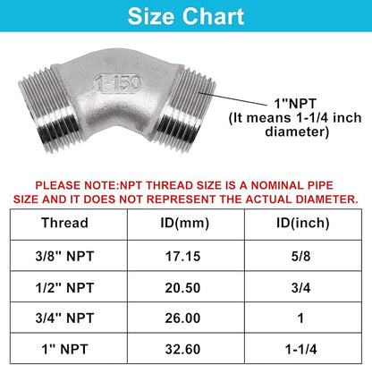 45 Degree Elbow 1PCS, Connector Coupler Apply to Outdoor/Garden/Industrial - Image 2
