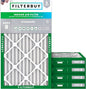 Filterbuy 12x20x2 Air Filter MERV 8 Essential Dust & Allergy Defense, by Filterbuy